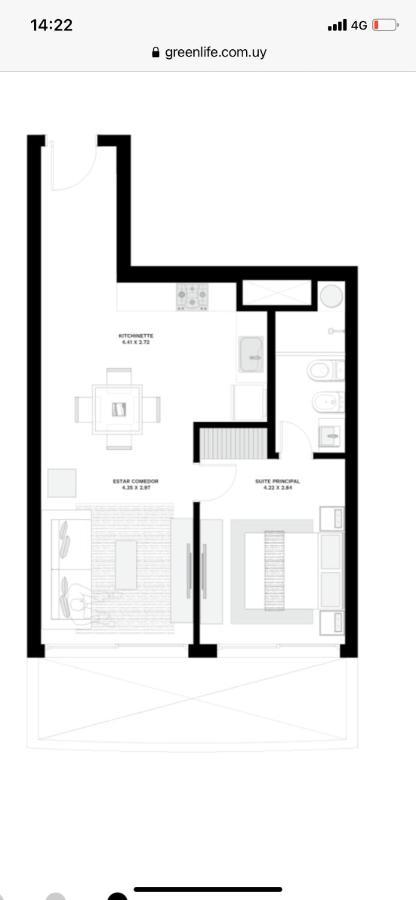 Green Life Full Amenities 埃斯特角城 外观 照片